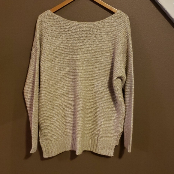 Retrod Long Sleeve, V Neck Sweater - Picture 6 of 7